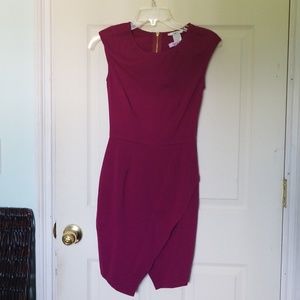 Berry Tailored Dress